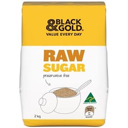 Black  Gold Raw Sugar 2kg